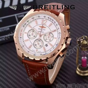 BREITLING-057-16 时尚精英男士宾利系列褐色