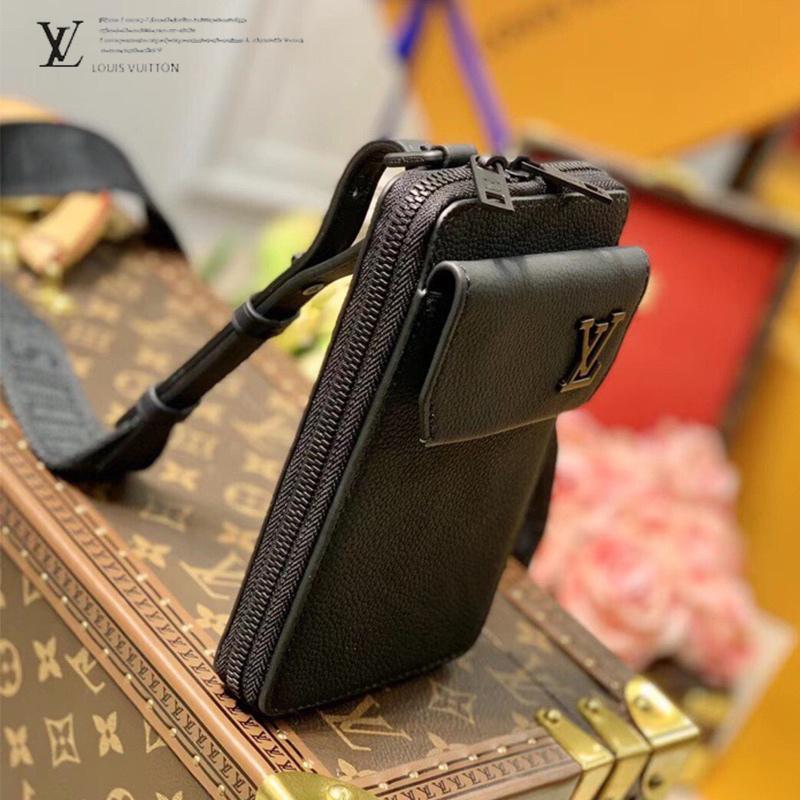 Louis Vuitton AEROGRAM 2021 SS Phone Pouch (M57089)