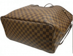 LV N51106-Neverfull棋盤格單肩包大號