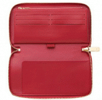 LV M93611紅-紅色大拉鏈長款錢包