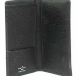 LV M30392-LV新款水波紋長夾黑色