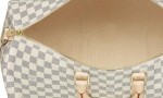 LV n48228 新款時尚白格子單肩鏈條包