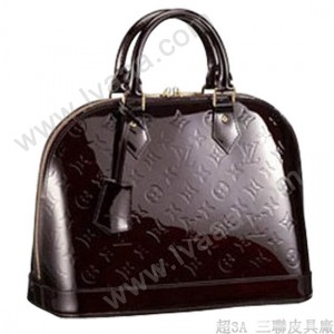 LV m91611-Louis Vuitton ALMA咖啡色小號手袋