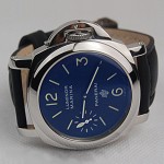 PN1025-沛纳海(PANERAI)陆战精英黑夜之鹰手上鏈钛钢计時机械錶