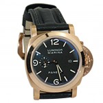 PN1020-沛纳海(PANERAI)海军陆战队钛钢金壳计時机械錶