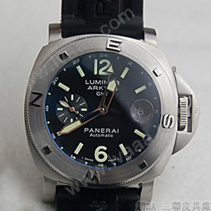 PN1004-Panerai沛纳海极地系列兩地计時机芯机械手錶（胶带款）