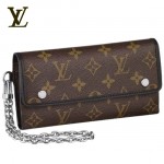 LV M60168-Louis Vuitton 新款老花多功能長夾錢包