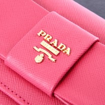 PRADA 1M1132-1 新款蝴蝶结長款錢包