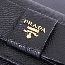 PRADA 1M1132 新款蝴蝶结長款錢包