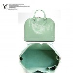 LV M40625 路易威登 Alma系列电光绿色Epi皮女士手提包