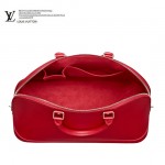 LV  M4032E 路易威登 Alma系列胭脂红色Epi皮女士大号手提包