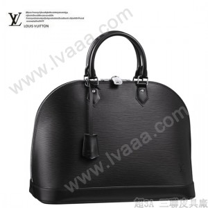 LV M40452 路易威登 Alma系列黑色Epi皮女士大号手提包