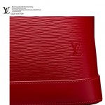 LV  M4032E 路易威登 Alma系列胭脂红色Epi皮女士大号手提包