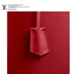 LV  M4032E 路易威登 Alma系列胭脂红色Epi皮女士大号手提包