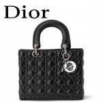 Dior 6325-10 欧美经典菱格 LADY DIOR 戴妃包