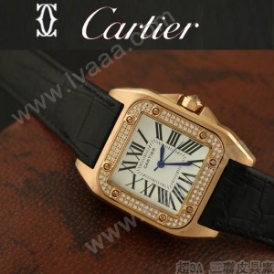 Cartier- 15- 卡地亞瑞士石英滿天星系列手錶