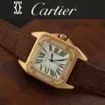 Cartier-17 - 卡地亞瑞士石英滿天星系列手錶