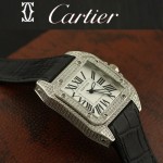 Cartier-10 - 卡地亞瑞士石英滿天星系列手錶