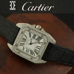 Cartier-10 - 卡地亞瑞士石英滿天星系列手錶