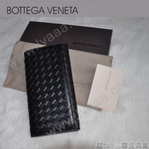 專櫃新款 BV 錢包 小牛皮編織 錢夾 男士西裝夾 頂級商務休閑 錢夾