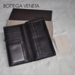 BV 錢包羊皮編織西裝包男士長款錢包 8013-2