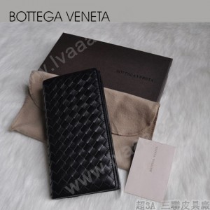 BV 錢包羊皮編織西裝包男士長款錢包 8013-1