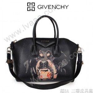 紀梵希狗頭包GIVENCHY 羅威納惡犬狗頭包歐美時尚手提包單肩斜挎女包9982