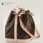 LV M40818 專櫃年新款 女士手提包 單肩包 蝴蝶結桶包 女包