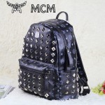 MCM 今年巨火爆的FASHION街头款背包全钉包  中號