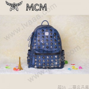 MCM 今年巨火爆的FASHION街头款背包全钉包  中號