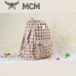 MCM 今年巨火爆的FASHION街头款背包全钉包  中號