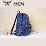 MCM 今年巨火爆的FASHION街头款背包全钉包  中號