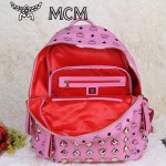 MCM 今年巨火爆的FASHION街头款背包全钉包  中號