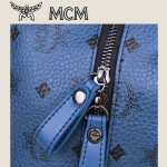 新款MCM韓版潮女旅遊雙肩背包袖珍款迷你鉚釘休閑女包  小號