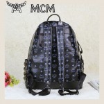 MCM 今年巨火爆的FASHION街头款背包全钉包  中號