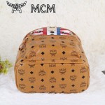 MCM 包包 米字國旗 鉚釘雙肩背包 中號