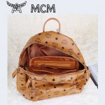 MCM 包包 米字國旗 鉚釘雙肩背包 中號