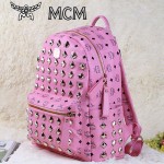MCM 今年巨火爆的FASHION街头款背包全钉包  中號