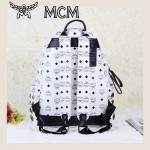 MCM 今年巨火爆的FASHION街头款背包全钉包  中號