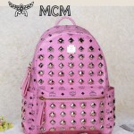 MCM 今年巨火爆的FASHION街头款背包全钉包  中號