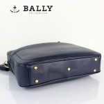 BALLY 巴利0068-2 男手提單肩斜跨包藍色