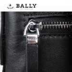BALLY 0067-1男士公文包斜跨手提男包單肩包黑色