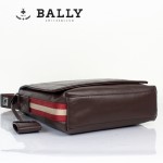 BALLY 0067男士公文包斜跨手提男包單肩包咖啡色