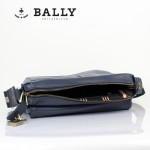 BALLY 巴利0069-2 男手提單肩斜跨包藍色