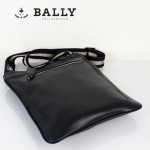 BALLY 巴利 0065-1 休閑男包 潮流時尚單肩斜跨牛皮包黑色