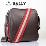 BALLY巴利 0071男包 單肩包 時尚男包 休閑斜挎包咖啡色