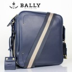 BALLY巴利 0071-2男包 單肩包 時尚男包 休閑斜挎包藍色