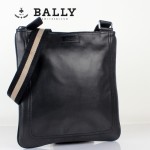 BALLY 巴利 0065-1 休閑男包 潮流時尚單肩斜跨牛皮包黑色