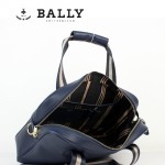 BALLY 巴利0068-2 男手提單肩斜跨包藍色