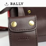 BALLY 巴利0069 男手提單肩斜跨包咖啡色